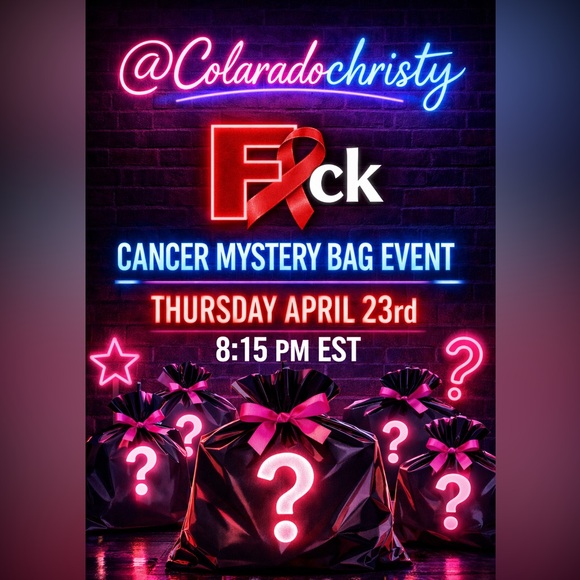 Colorado Christy Other - 🖕F&$K CANCER MYSTERY BAG EVENT SHOW🖕